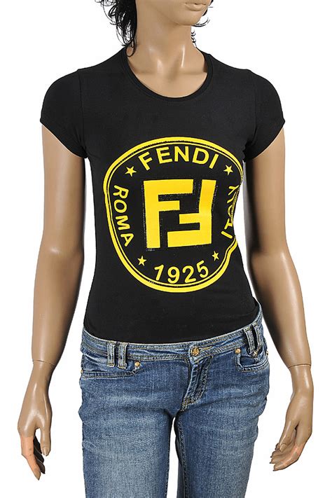 fendi t shirt junior|fendi t shirt women.